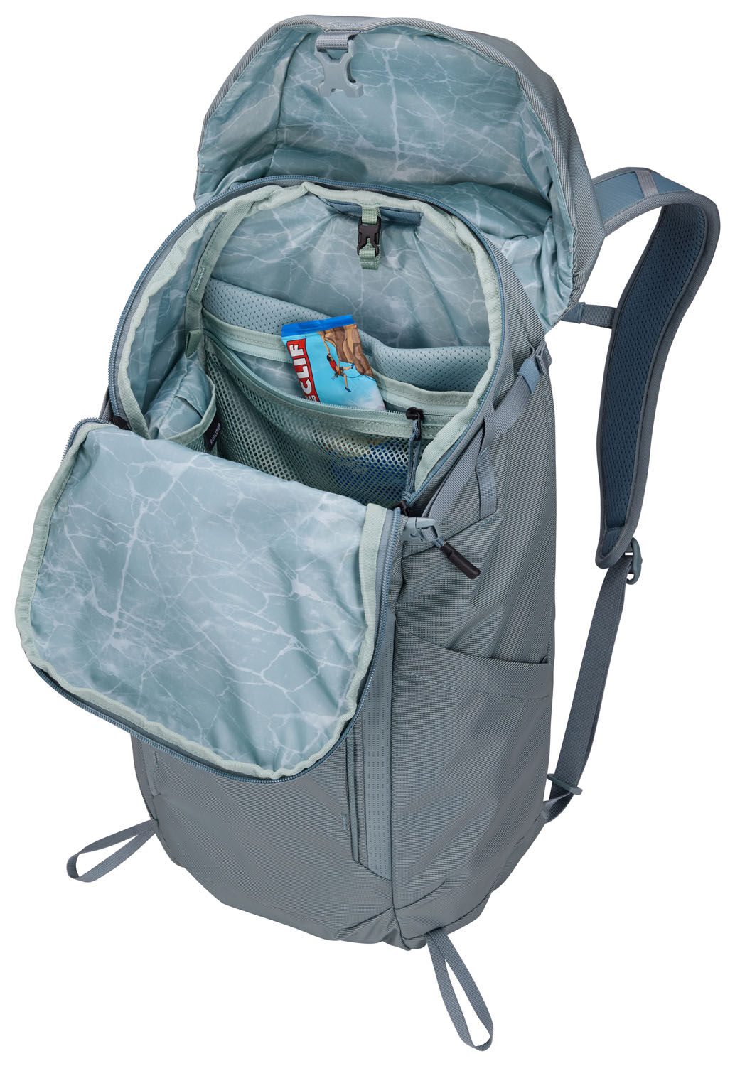 THULE AllTrail Tagesrucksack mit Regenhülle 25L Pond Gray