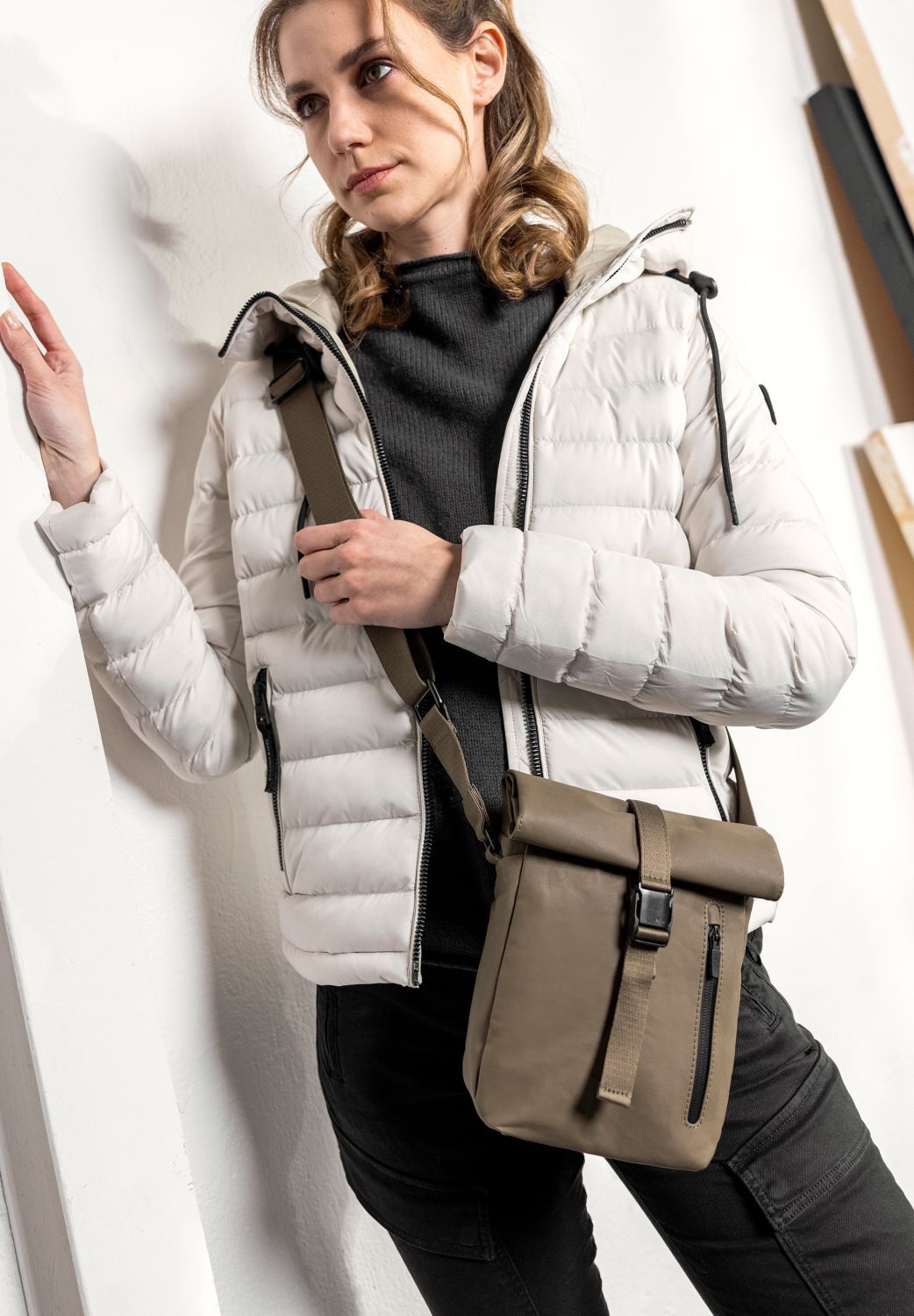 aunts & uncles Japan RE Yodo Umhängetasche Rolltop fallen rock