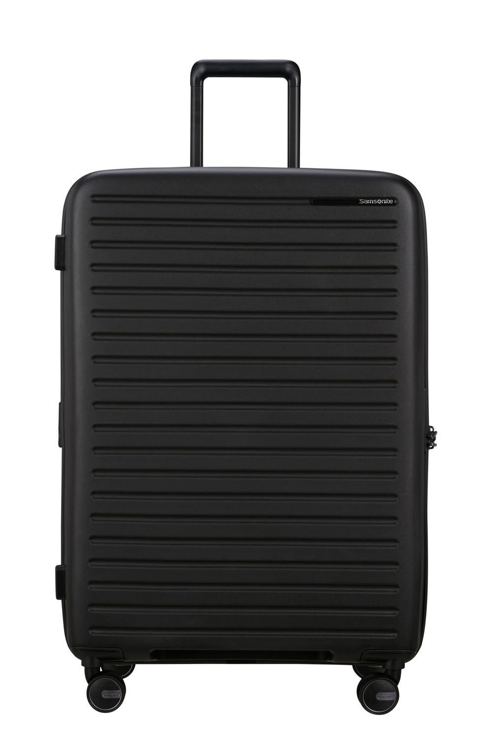 Samsonite Restackd Trolley mit 4 Rollen erweiterbar 75cm Schwarz