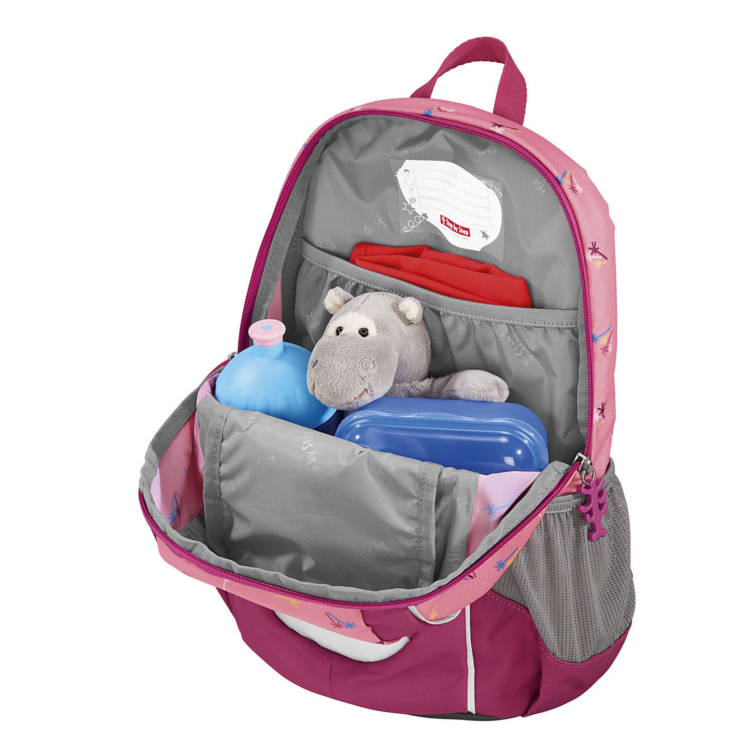Step by Step Kinderrucksack KIGA MAXI Kindergartenrucksack-Set Little Unicorn Nuala