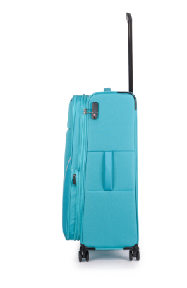 Stratic Strong Trolley M, 4 Doppelrollen, erweiterbar petrol Stratic Strong Trolley M, 4 Doppelrollen, erweiterbar petrol