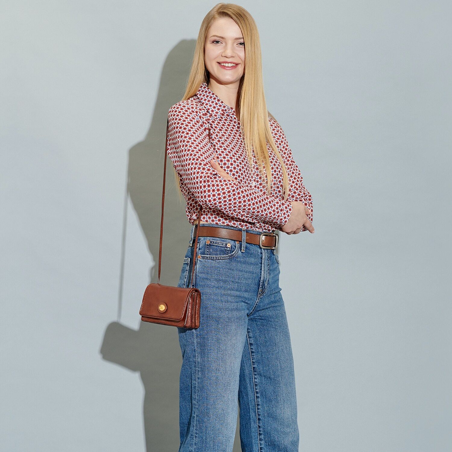 The Bridge Story Donna Leder-Clutch Braun The Bridge Story Donna Leder-Clutch Braun