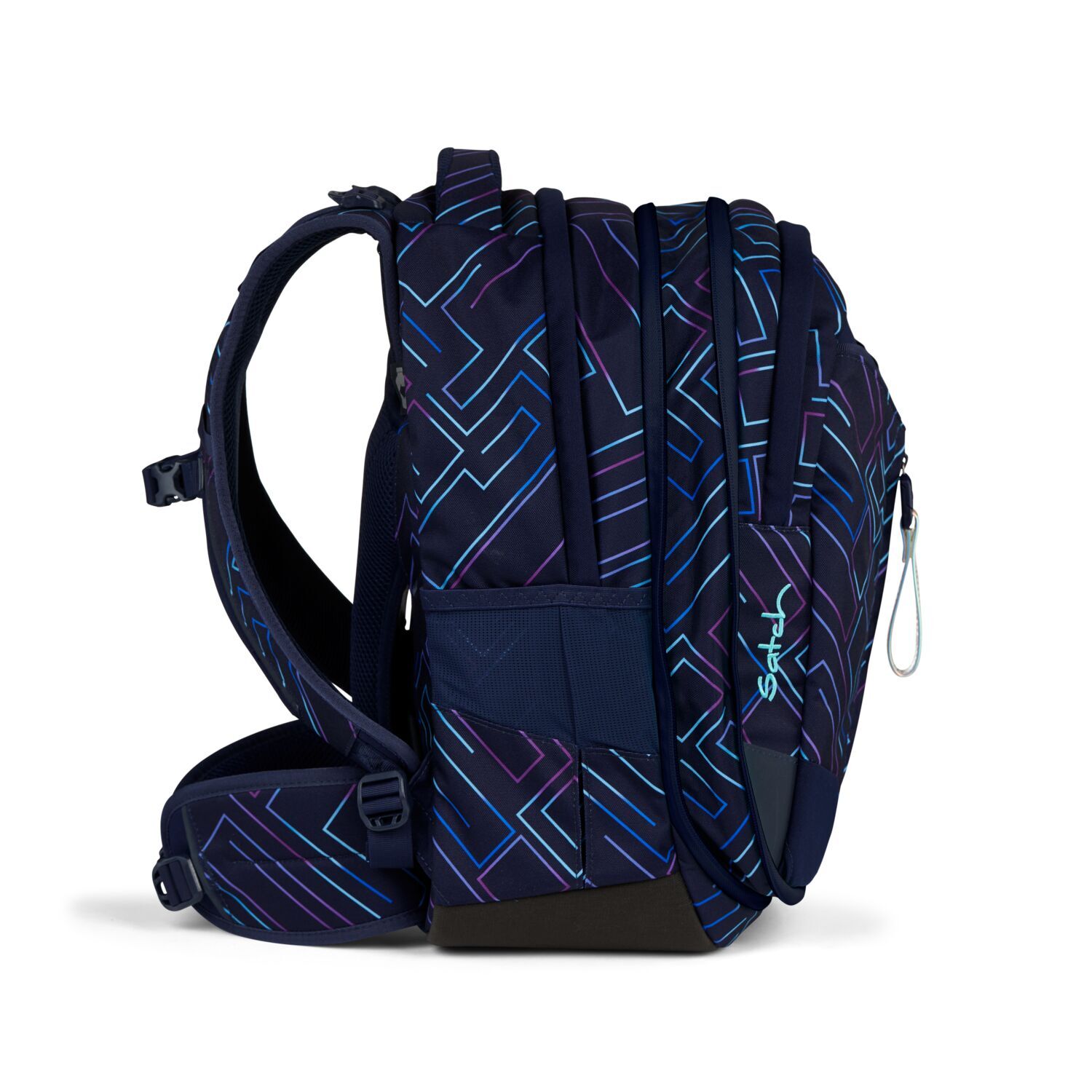 satch match Schulrucksack  Purple Laser