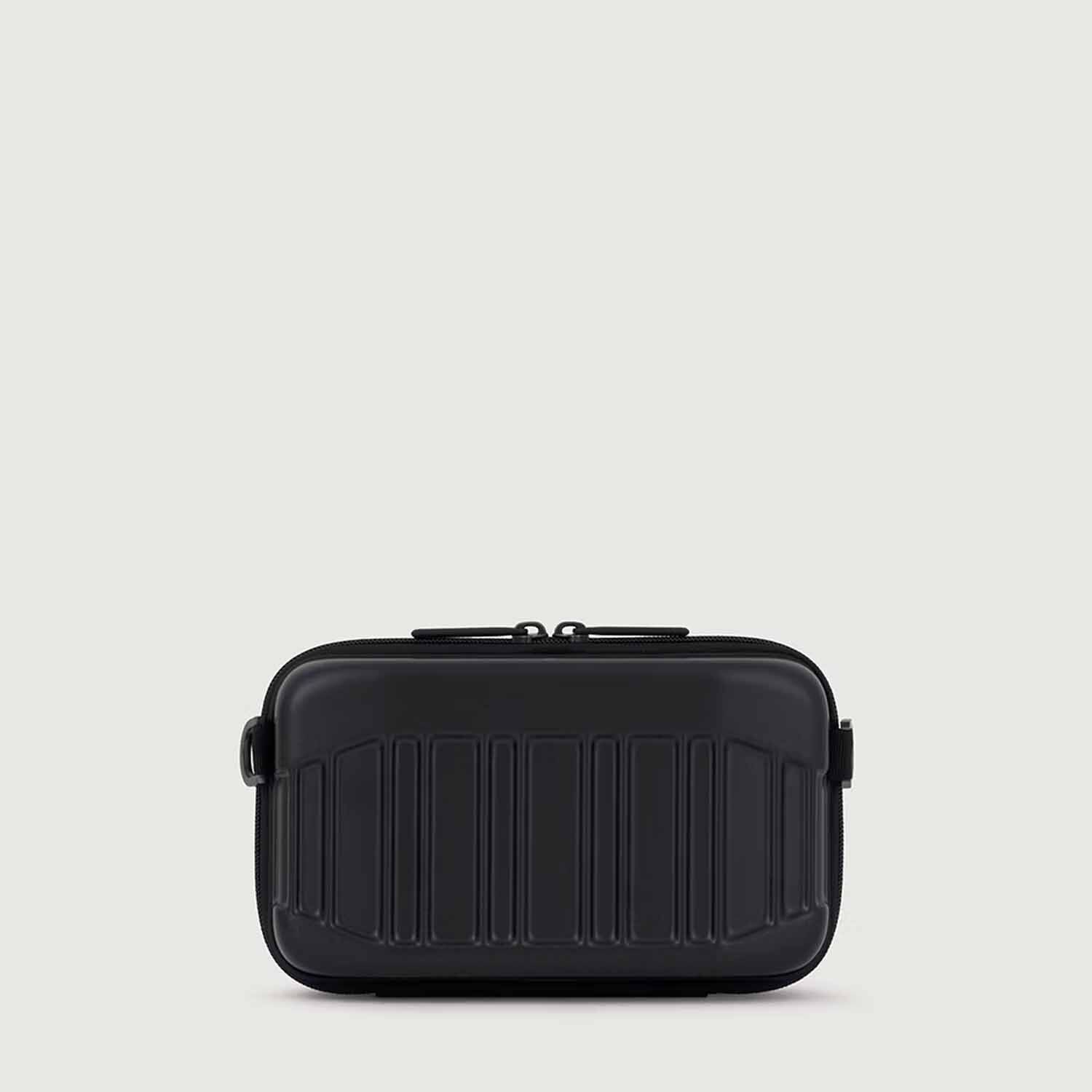 Piquadro PQ-Light Personal case Umhängetasche, glänzend Schwarz