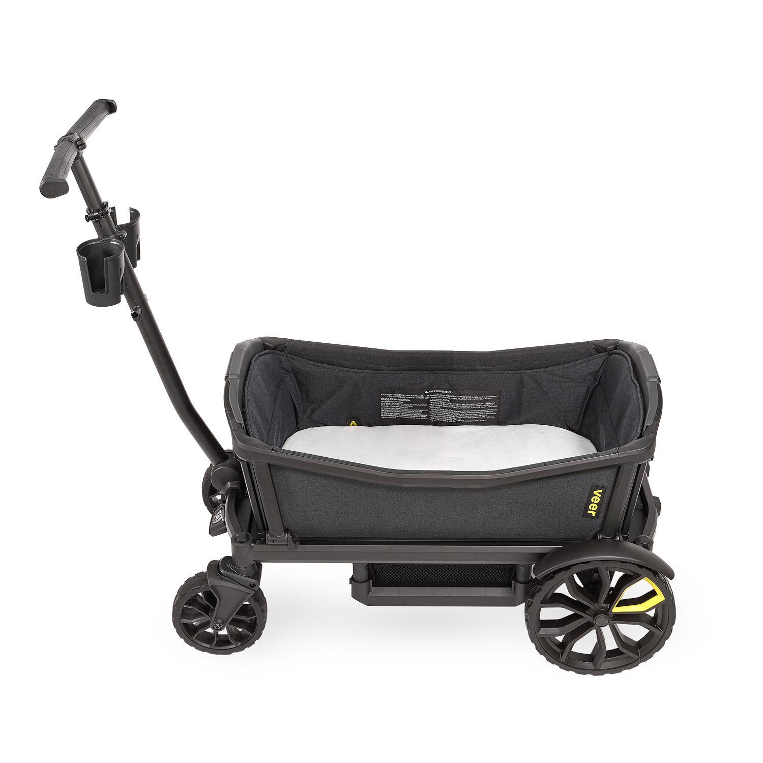 Veer Accessoires Liegeeinsatz für Babys schwarz/dunkelgrau/weiß Veer Accessoires Liegeeinsatz für Babys schwarz/dunkelgrau/weiß