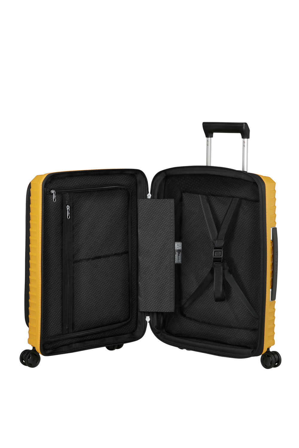 Samsonite Upscape Trolley mit 4 Rollen erweiterbar 55cm -Easy Access + GRATIS HOTELGUTSCHEIN Gelb Samsonite Upscape Trolley mit 4 Rollen erweiterbar 55cm -Easy Access + GRATIS HOTELGUTSCHEIN Gelb