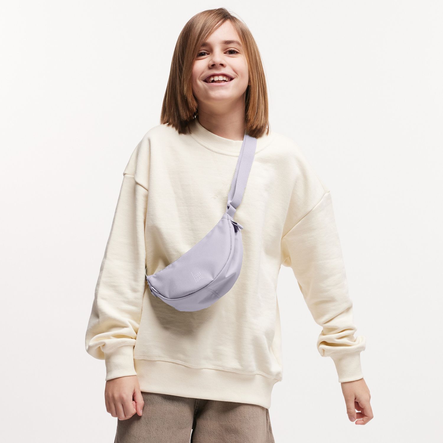 GOT BAG Moon bag Mini Tonal purple coral GOT BAG Moon bag Mini Tonal purple coral