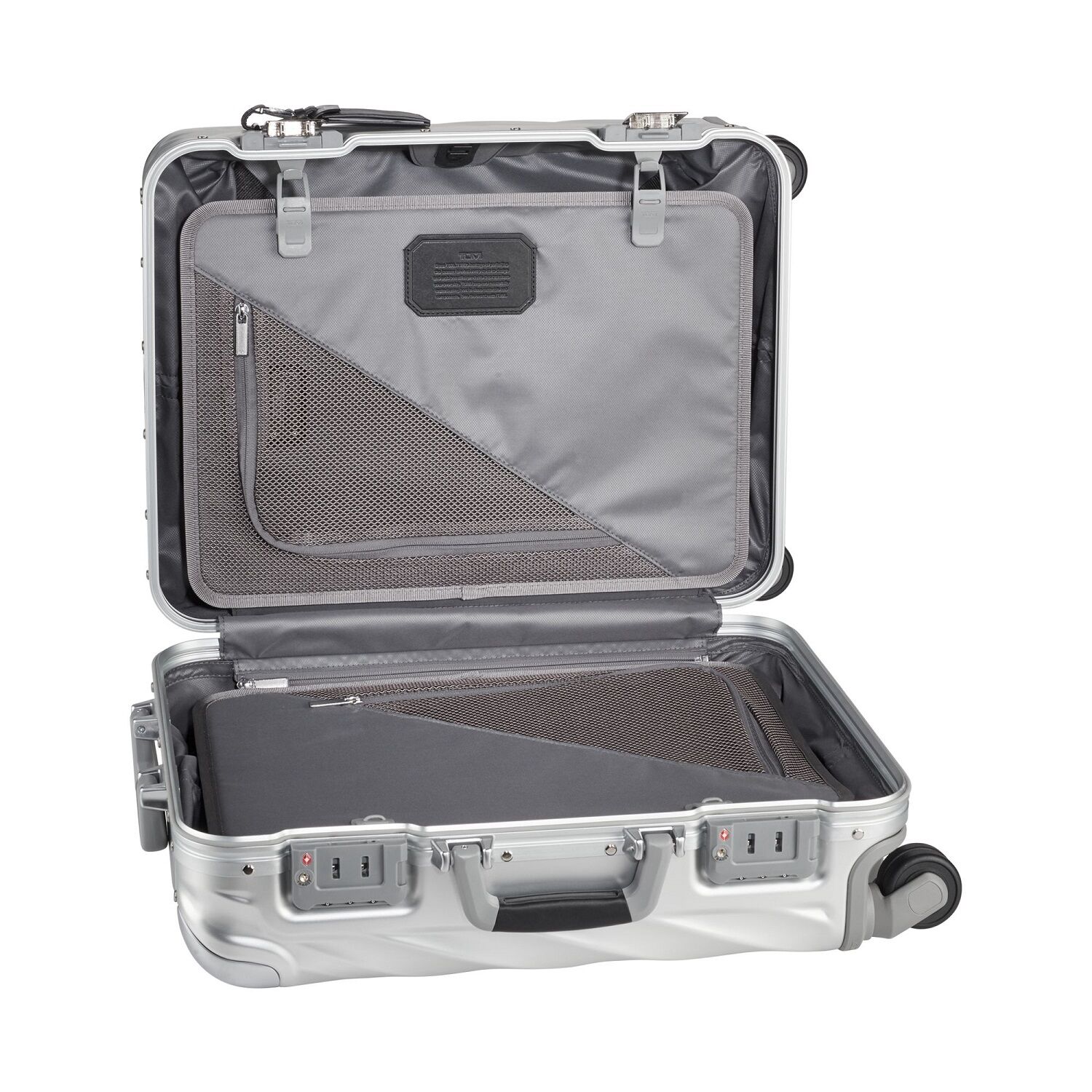 Tumi 19 Degree Aluminium Handgepäck Continental 56 cm + Gratis Hotelgutschein Silver Tumi 19 Degree Aluminium Handgepäck Continental 56 cm + Gratis Hotelgutschein Silver