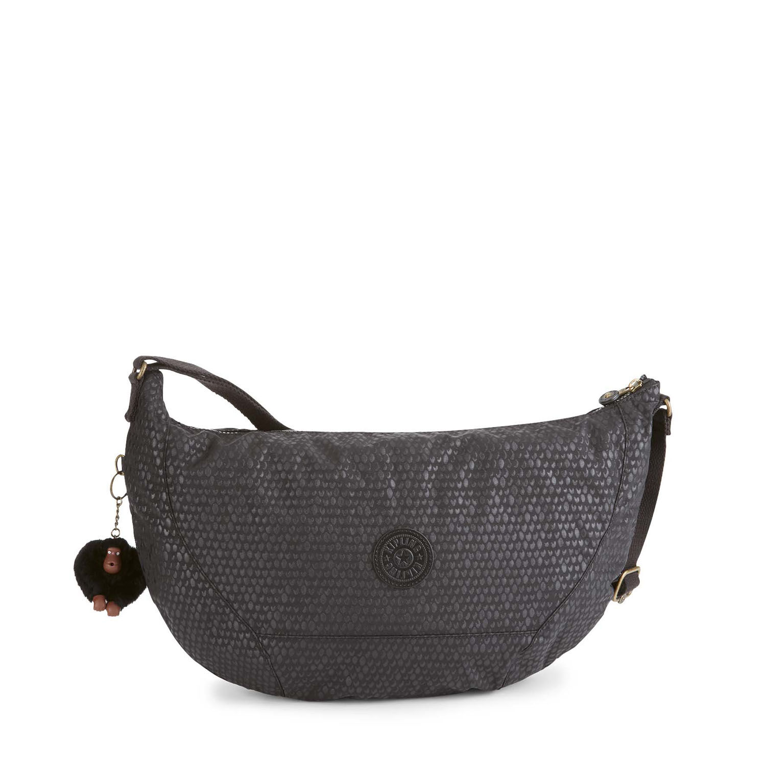 Kipling Nille Schultertasche Black Scale Emb