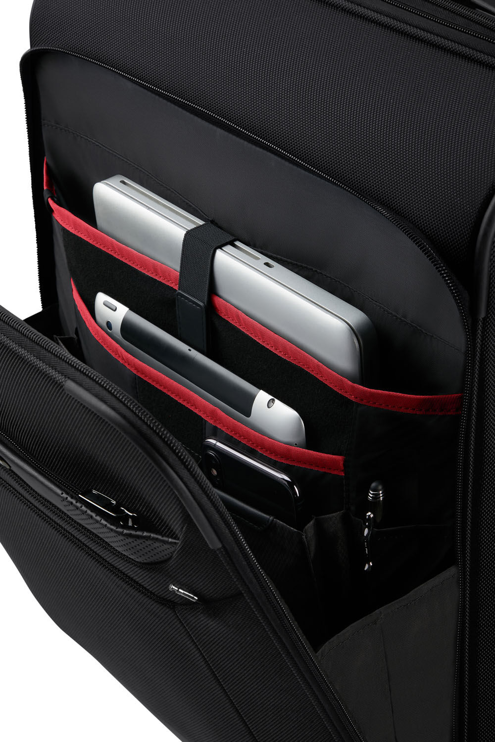 Samsonite Pro-DLX 6 Spinner 55cm Exp + GRATIS HOTELGUTSCHEIN Black