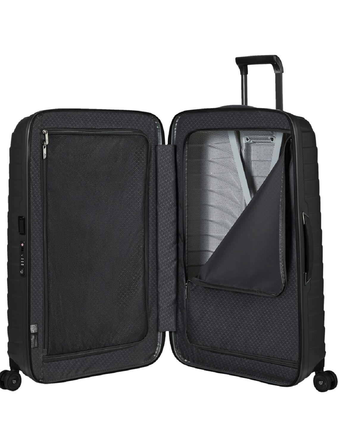 Samsonite Proxis Trolley mit 4 Rollen 75cm + GRATIS HOTELGUTSCHEIN Matt Graphite