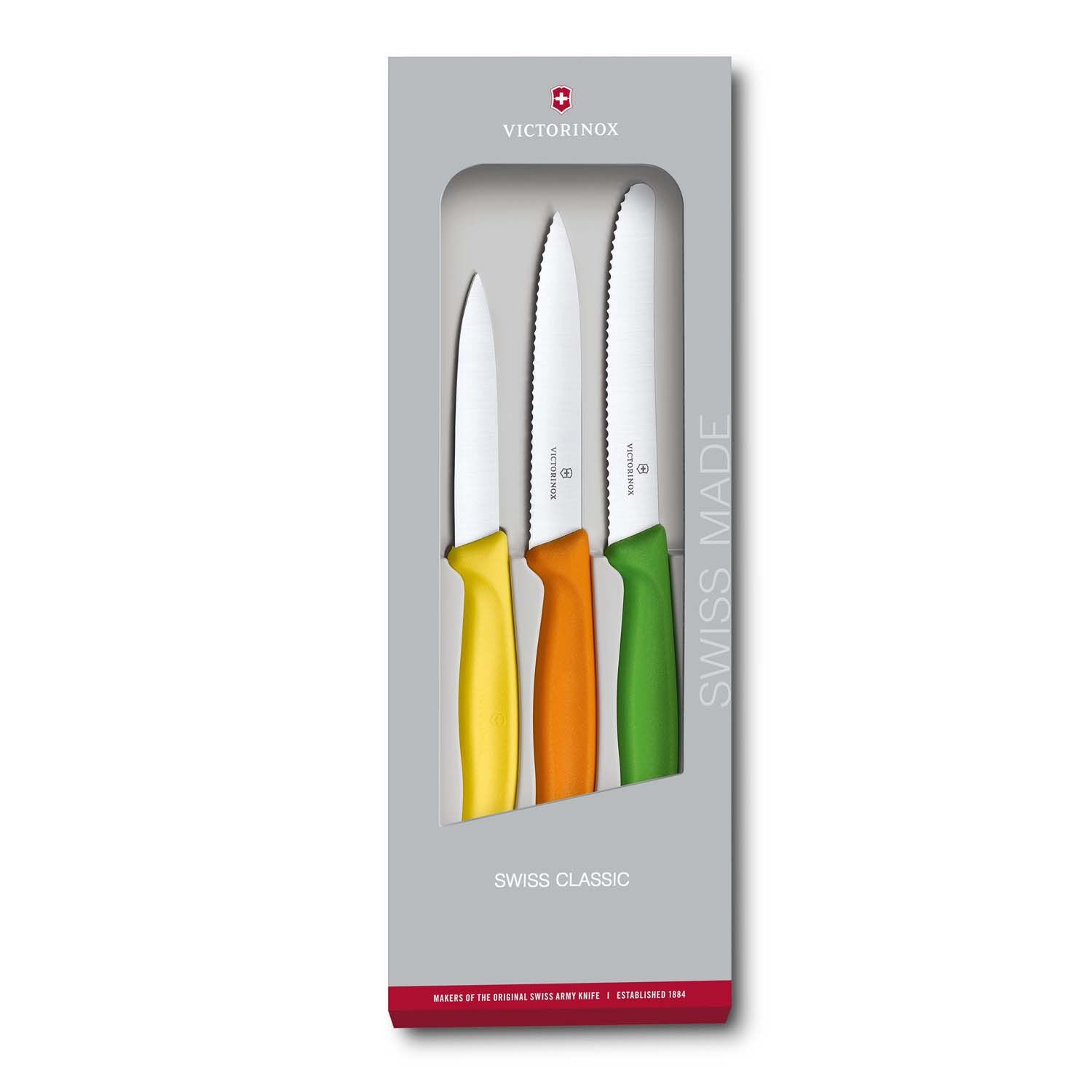 Victorinox Swiss Classic Gemüsemesser-Set, 3-teilig Victorinox Swiss Classic Gemüsemesser-Set, 3-teilig