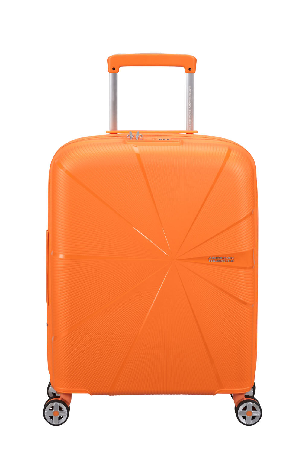 American Tourister StarVibe Handgepäck Trolley 55cm mit 4 Rollen, Erweiterbar Papaya Smoothie