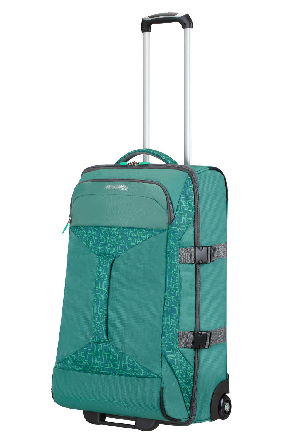 American Tourister Road Quest Reisetasche mit 2 Rollen 69cm Sea Green Print