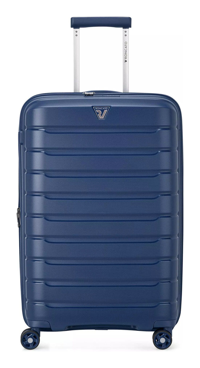 Roncato B-Flying Medium Spinner, erweiterbar 68cm Blu Notte
