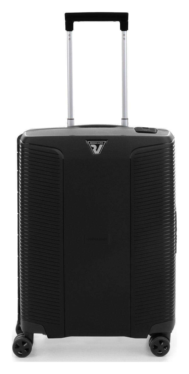 Roncato MODULIGHT Kabinen-Trolley 55 cm + Modulares Kit Schwarz