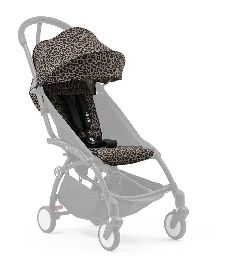 Stokke® YOYO® 6+ Textilset für Kinderwagen Leopard