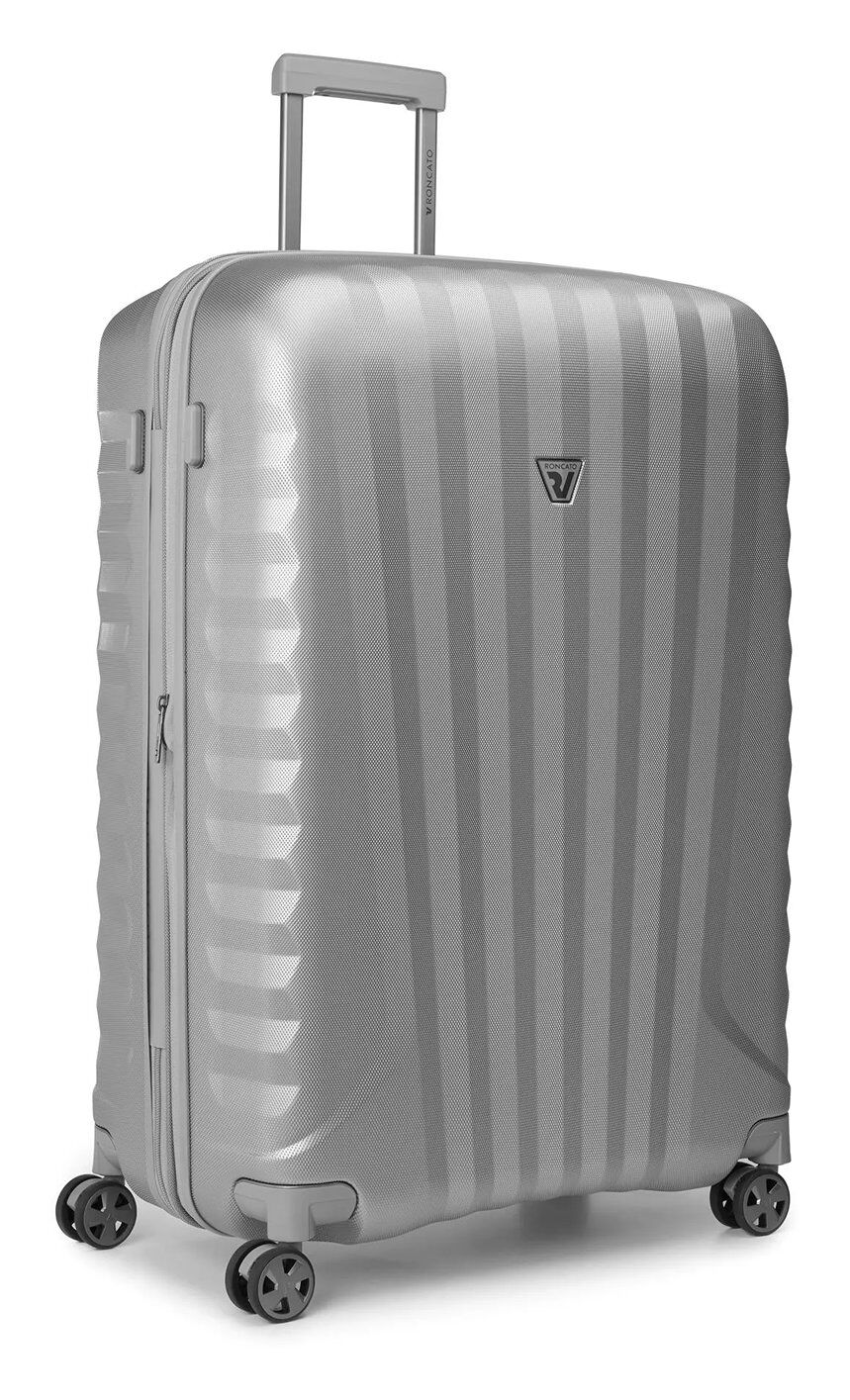 Roncato UNO PREMIUM 3.0 Großer koffer L (80cm) Erweiterbar Silber