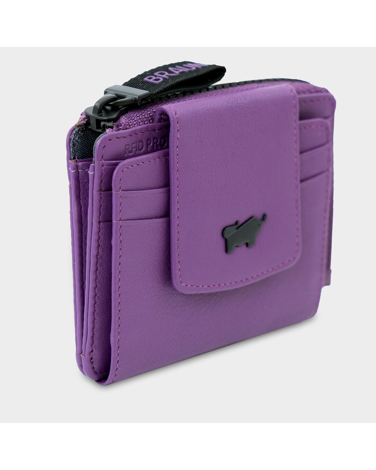 Braun Büffel Capri RFID Kartenbörse 8CS viola