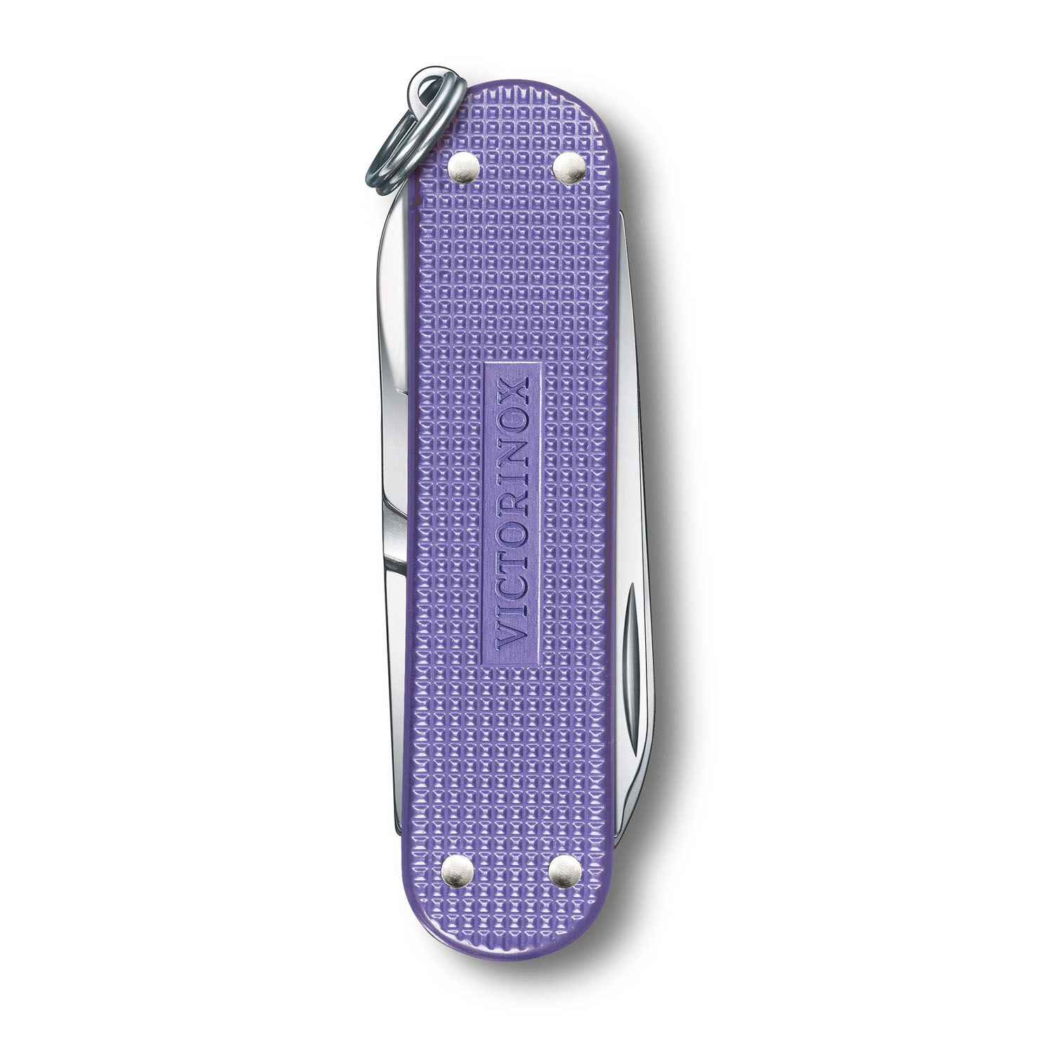 Victorinox Classic SD Alox Colors, 58 mm, kleines Taschenmesser Electric Lavender