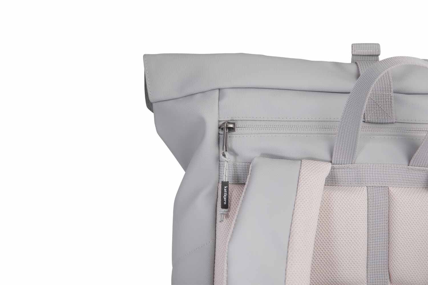 kattbjørn Rolltop mit 15" Laptopfach Asphalt Grey