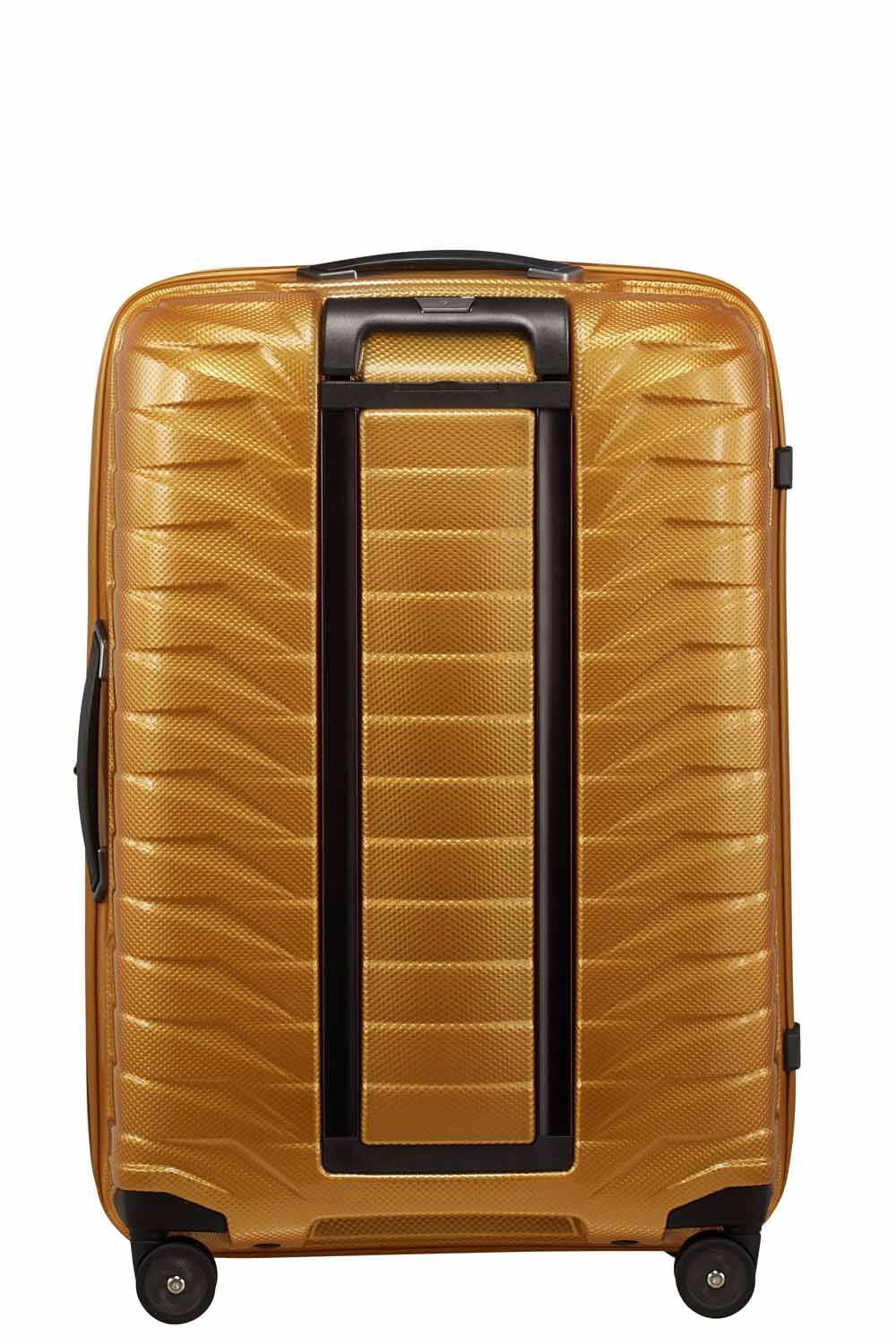 Samsonite Proxis Trolley mit 4 Rollen 69cm + GRATIS HOTELGUTSCHEIN Honey Gold
