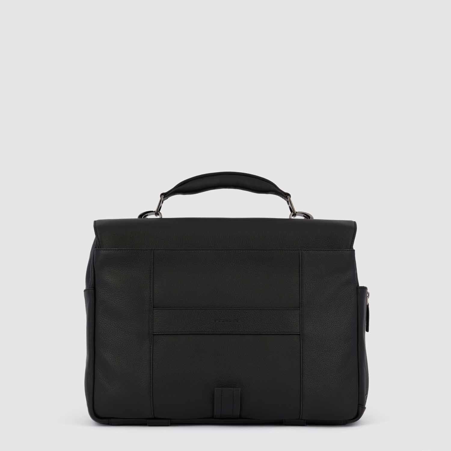 Piquadro Modus Special Laptoptasche 15,6" mit zwei Vortaschen Schwarz Piquadro Modus Special Laptoptasche 15,6" mit zwei Vortaschen Schwarz