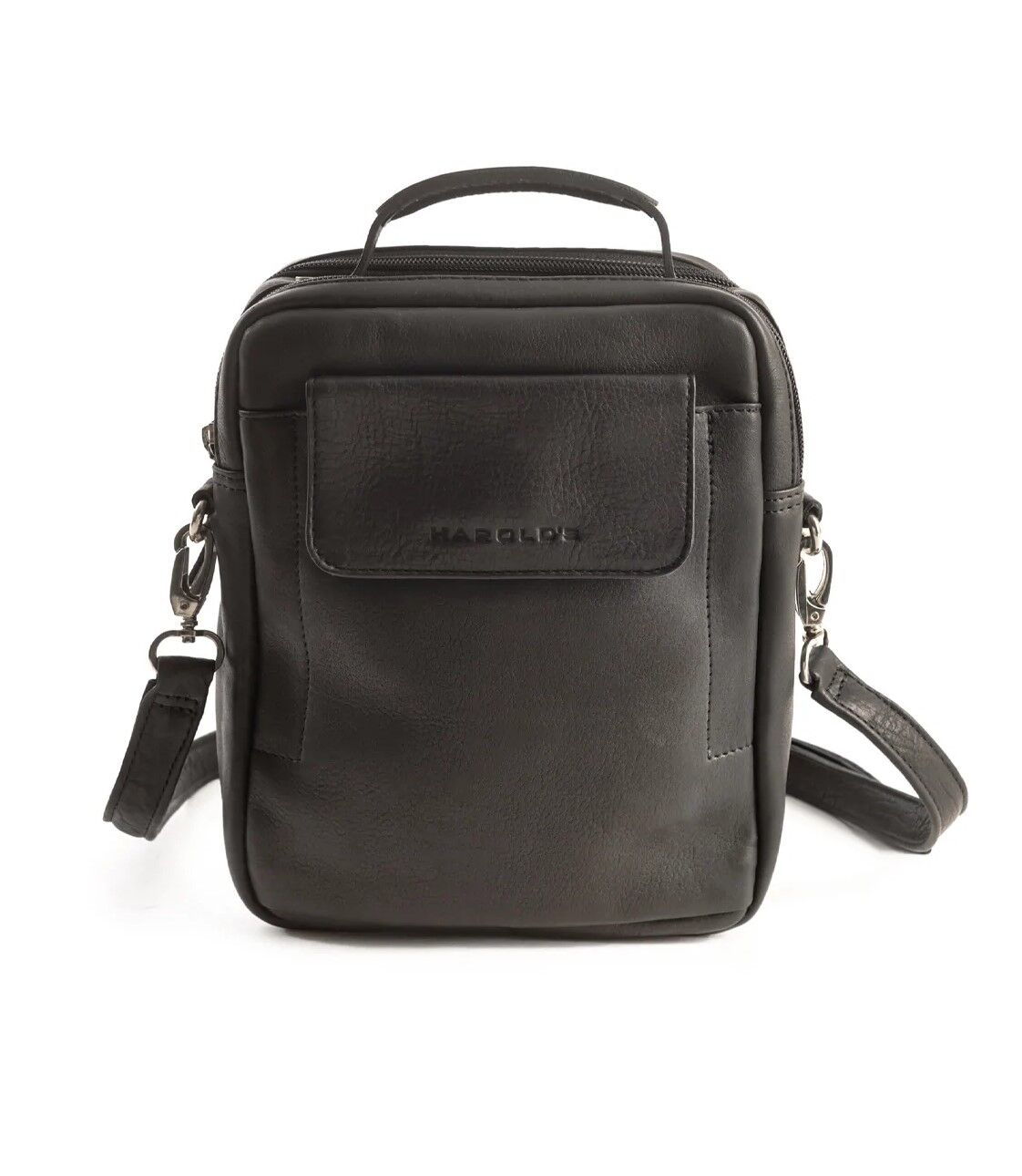 Harold's Country Accessories kleine Umhängetasche mit Griff schwarz