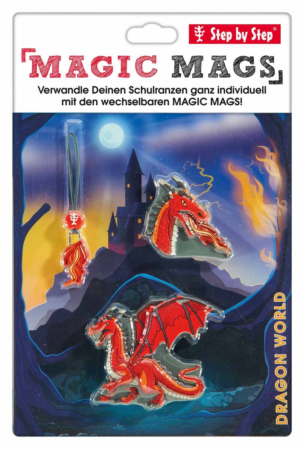 Step by Step MAGIC MAGS Set aus 3-Teilen Dragon Drako