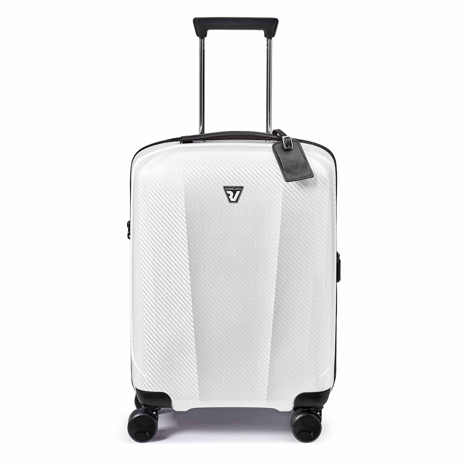 Roncato WE ARE GLAM Cabin Trolley S 4R Weiß/Black Roncato WE ARE GLAM Cabin Trolley S 4R Weiß/Black