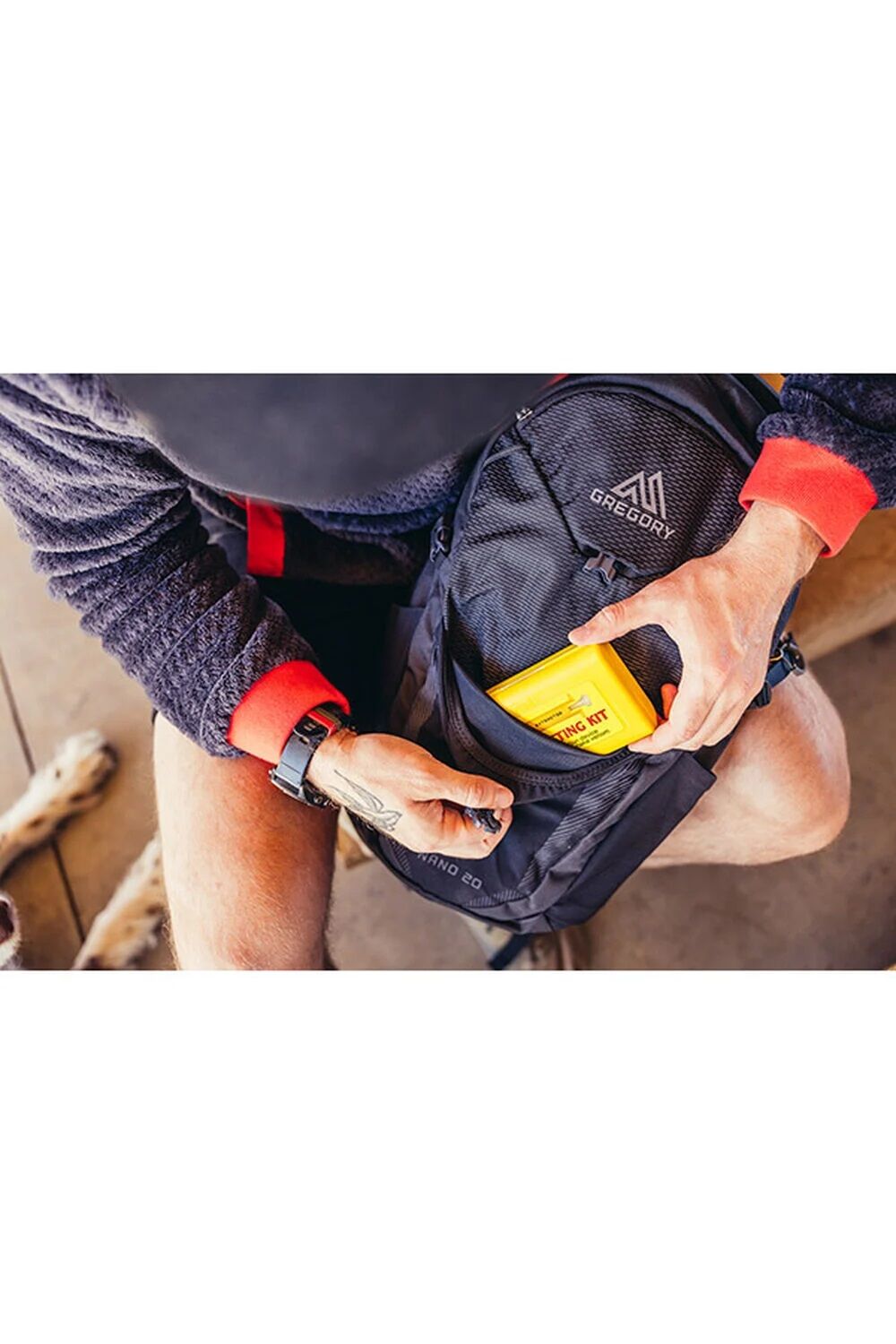 Gregory NANO 20 Liter Tagesrucksack Optik Black