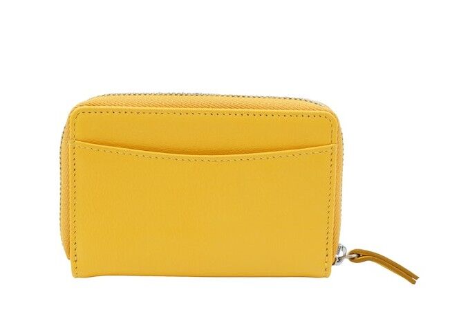 Braun Büffel JOY RFID RV Mini Geldbörse sonnengelb