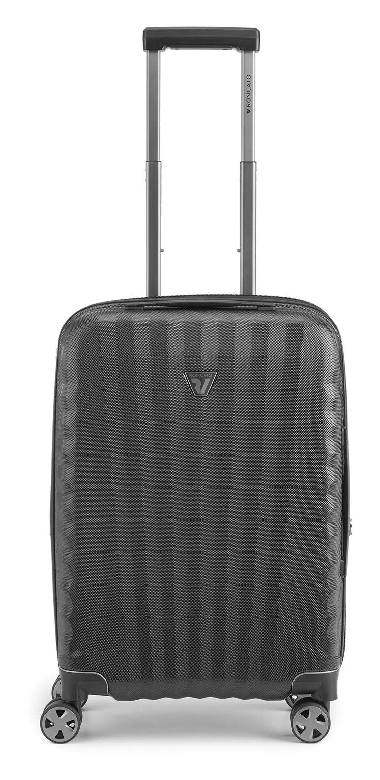 Roncato UNO PREMIUM 3.0 Cabin Koffer S (55cm) Erweiterbar Schwarz