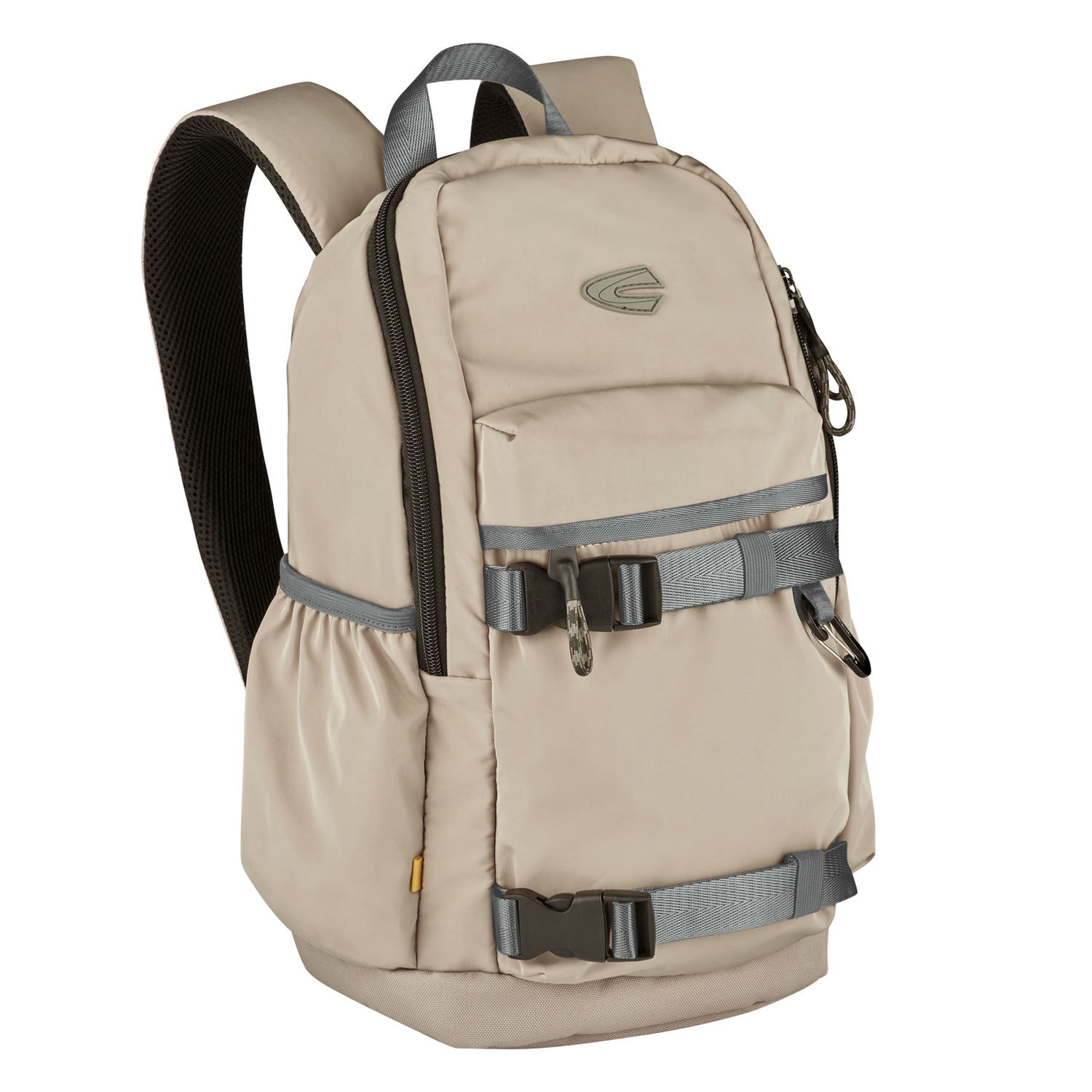 Camel Active Terra Backpack M aus recyceltem Nylon 4223 Beige