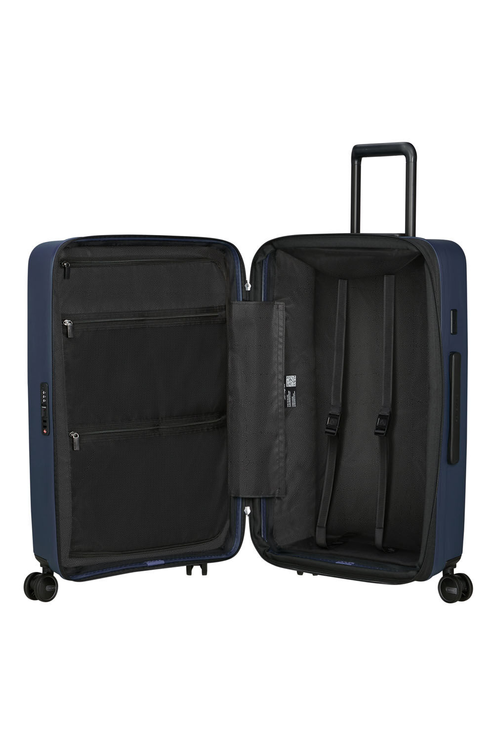 Samsonite Restackd Trolley mit 4 Rollen erweiterbar 68cm + GRATIS HOTELGUTSCHEIN Midnight Samsonite Restackd Trolley mit 4 Rollen erweiterbar 68cm + GRATIS HOTELGUTSCHEIN Midnight