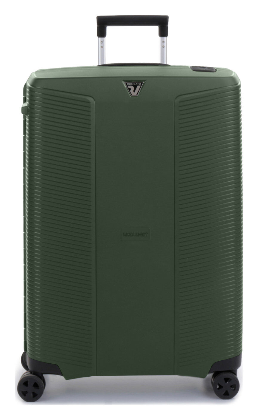Roncato MODULIGHT Großer koffer 76 cm + Modulares Kit Militärgrün