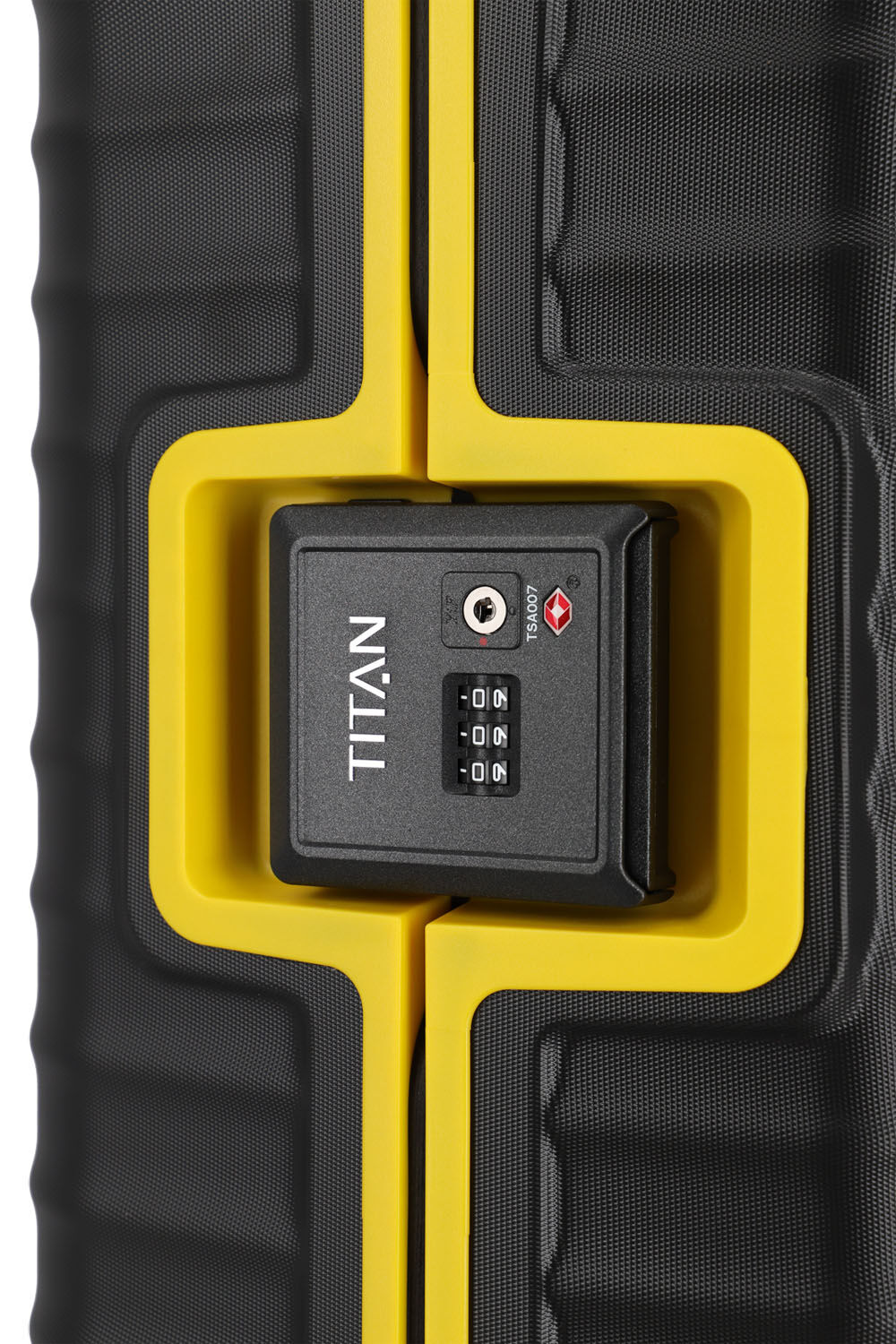 TITAN Litron Frame BVB-Edition 4-Rollen Trolley M 69cm + Gratis Hotelgutschein Schwarz/gelb TITAN Litron Frame BVB-Edition 4-Rollen Trolley M 69cm + Gratis Hotelgutschein Schwarz/gelb