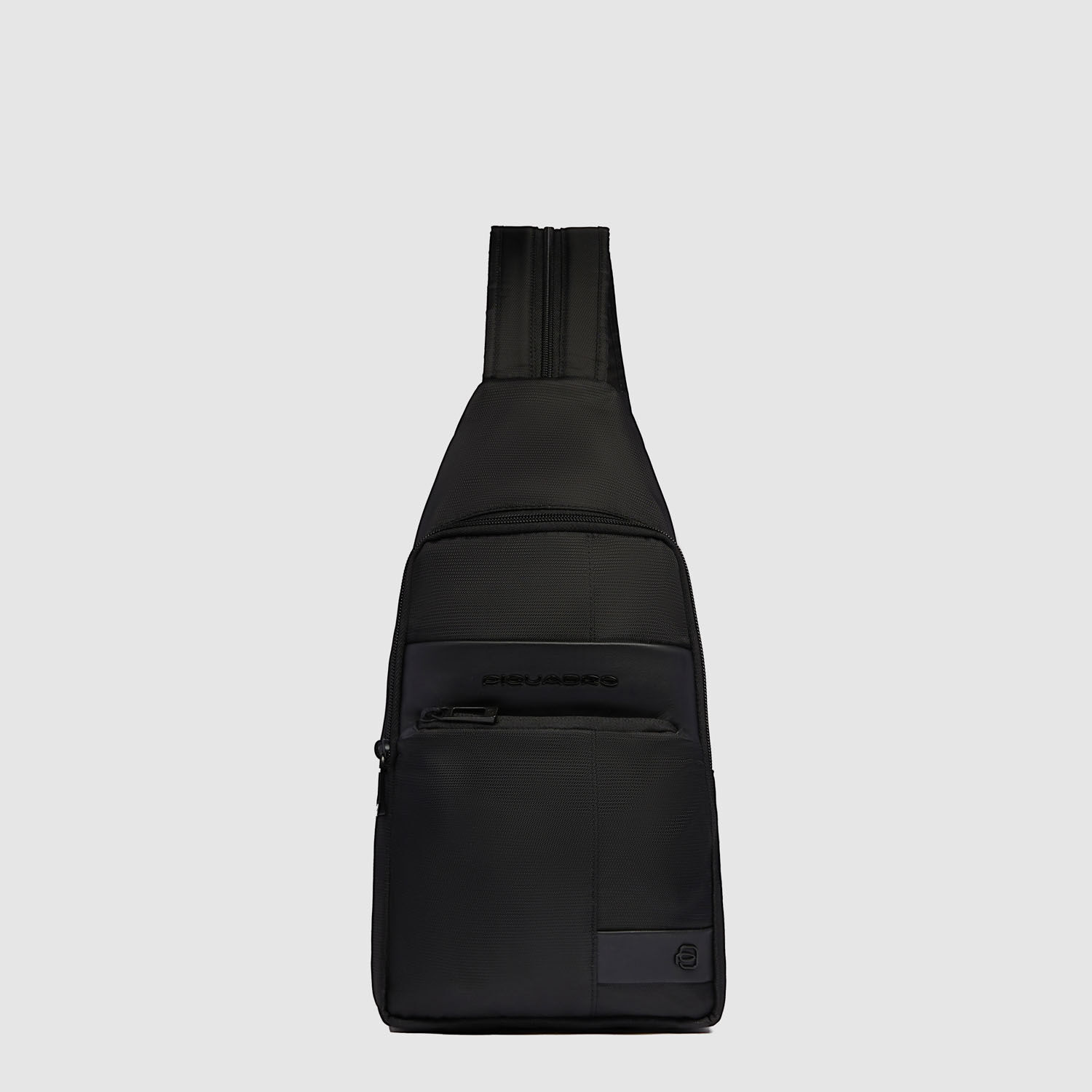 Piquadro W129 Sling bag im iPad®mini-Format mit Rucksack-Option Schwarz