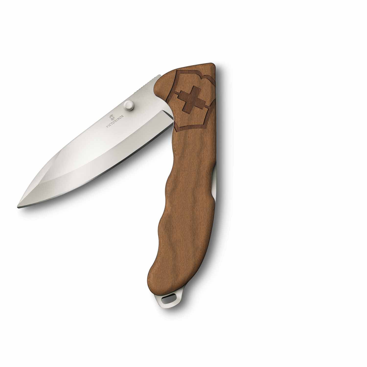 Victorinox Evoke Wood Grosses Taschenmesser, Klappbares Messer Walnut wood