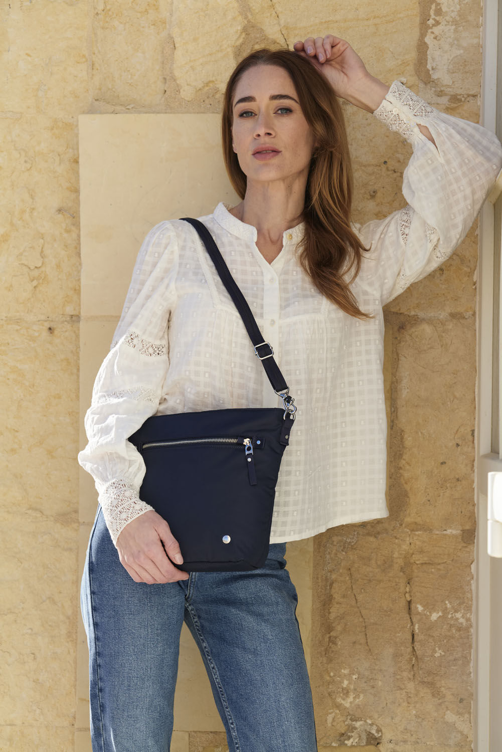 pacsafe W Anti-Theft Crossbody Navy pacsafe W Anti-Theft Crossbody Navy