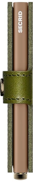 Secrid Miniwallet Premium Stitch Floral MSt-Olive