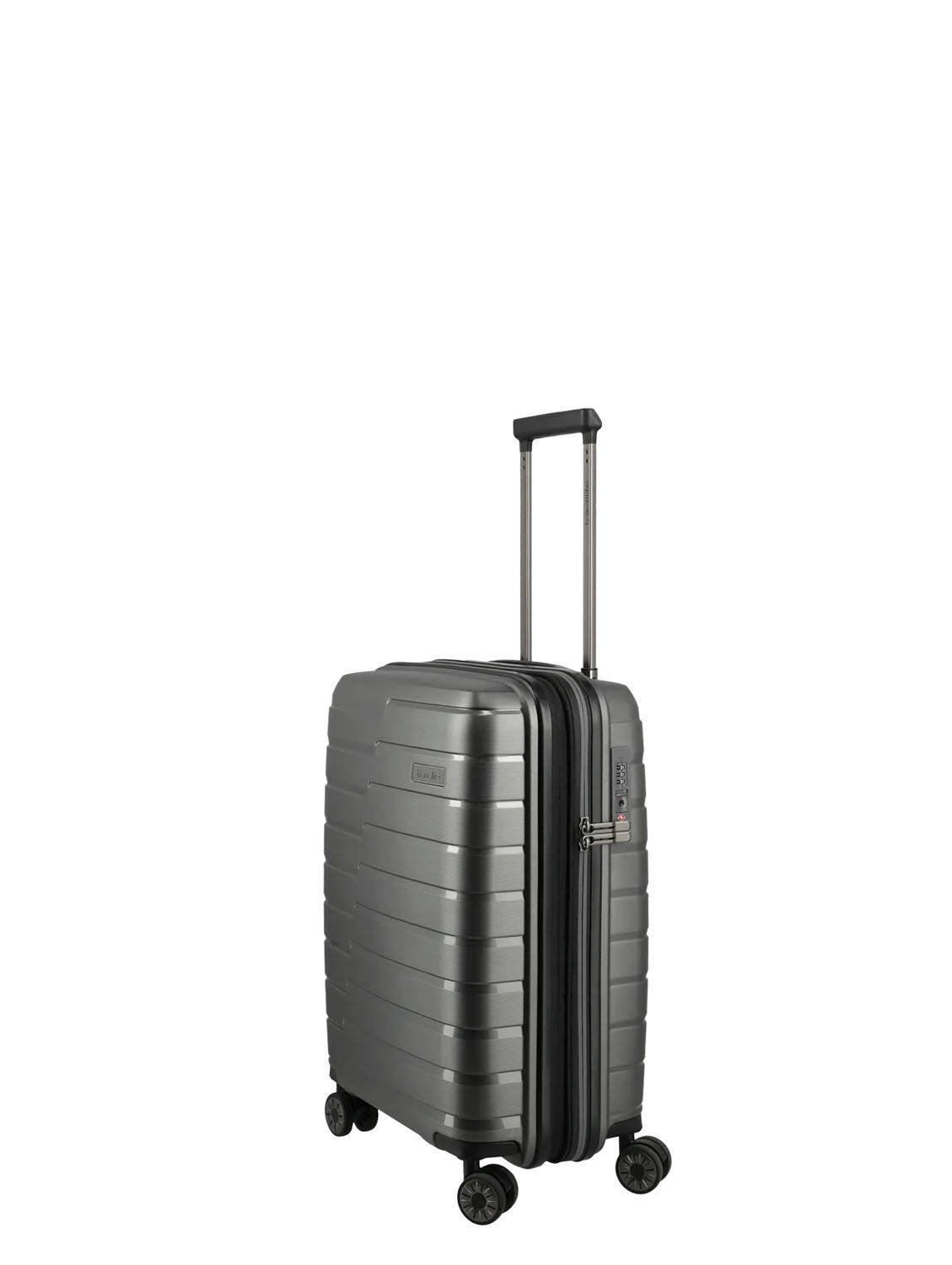 Travelite Air Base Trolley S 4-Rollen, erweiterbar Anthrazit