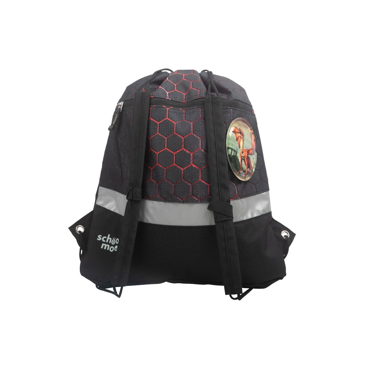 School-Mood Champion Pro 7-tlg. Schulranzenset Mika (Drache)