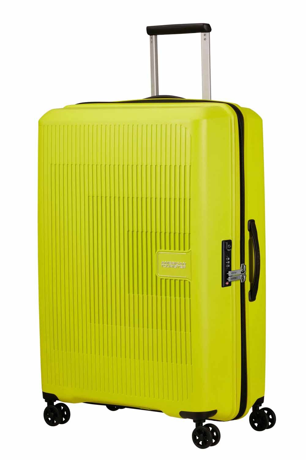 American Tourister AeroStep 77cm Check-in Größe L, erweiterbar Light Lime