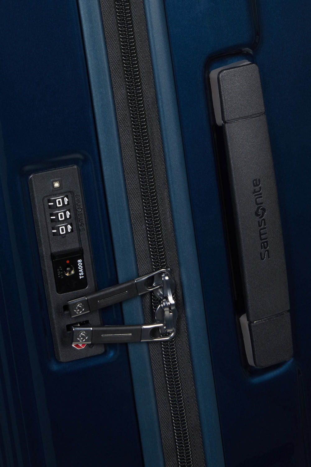 Samsonite Nuon Trunk 80cm Metallic Dark Blue