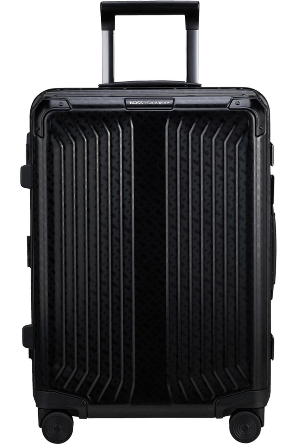 Samsonite BOSS Trolley mit 4 Rollen 55cm Graphite Monogram