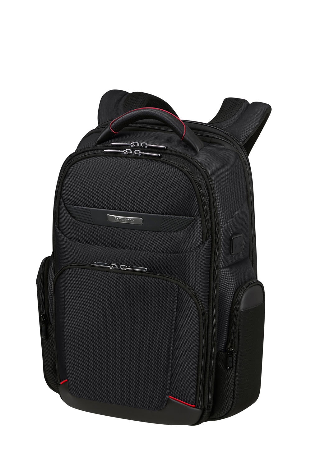 Samsonite Pro-DLX 6 Rucksack expandable 15.6" + GRATIS HOTELGUTSCHEIN Schwarz