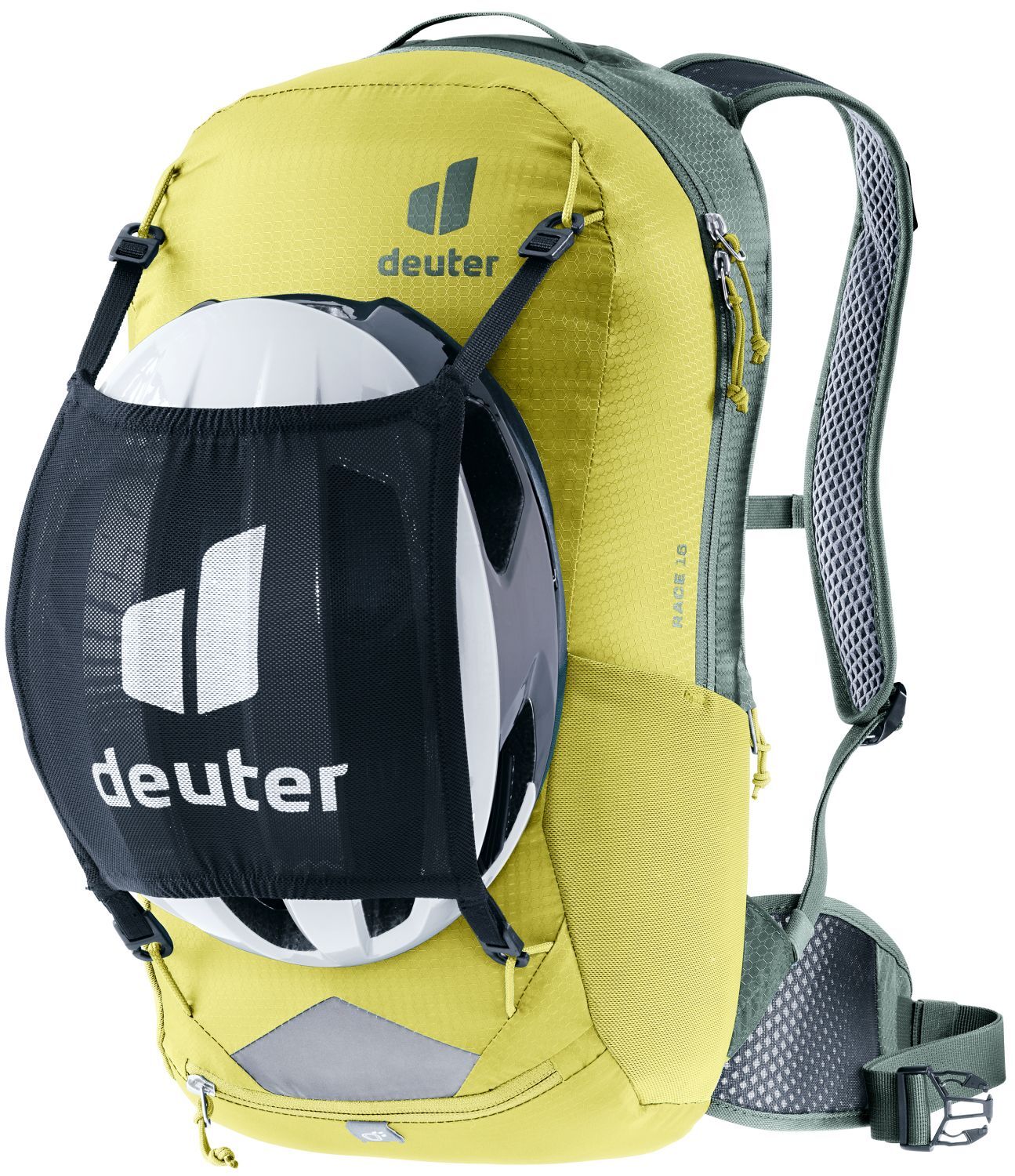 Deuter Race 16 Fahrradrucksack sprout-ivy Deuter Race 16 Fahrradrucksack sprout-ivy
