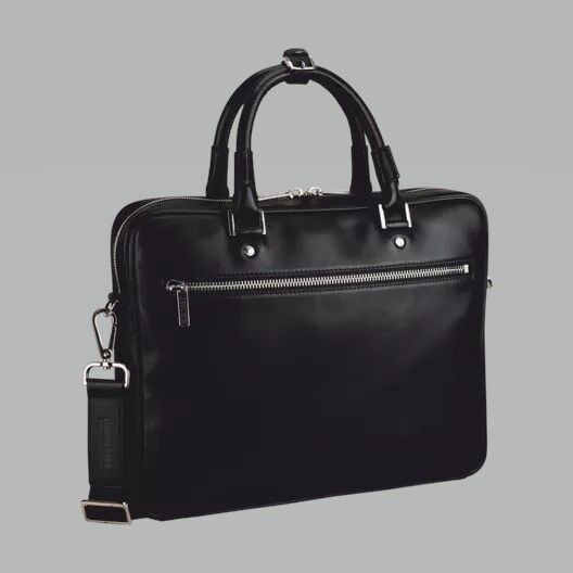 Leonhard Heyden Montreal Leder-RV-Aktenmappe 1-Fach, mit Laptopfach 15"