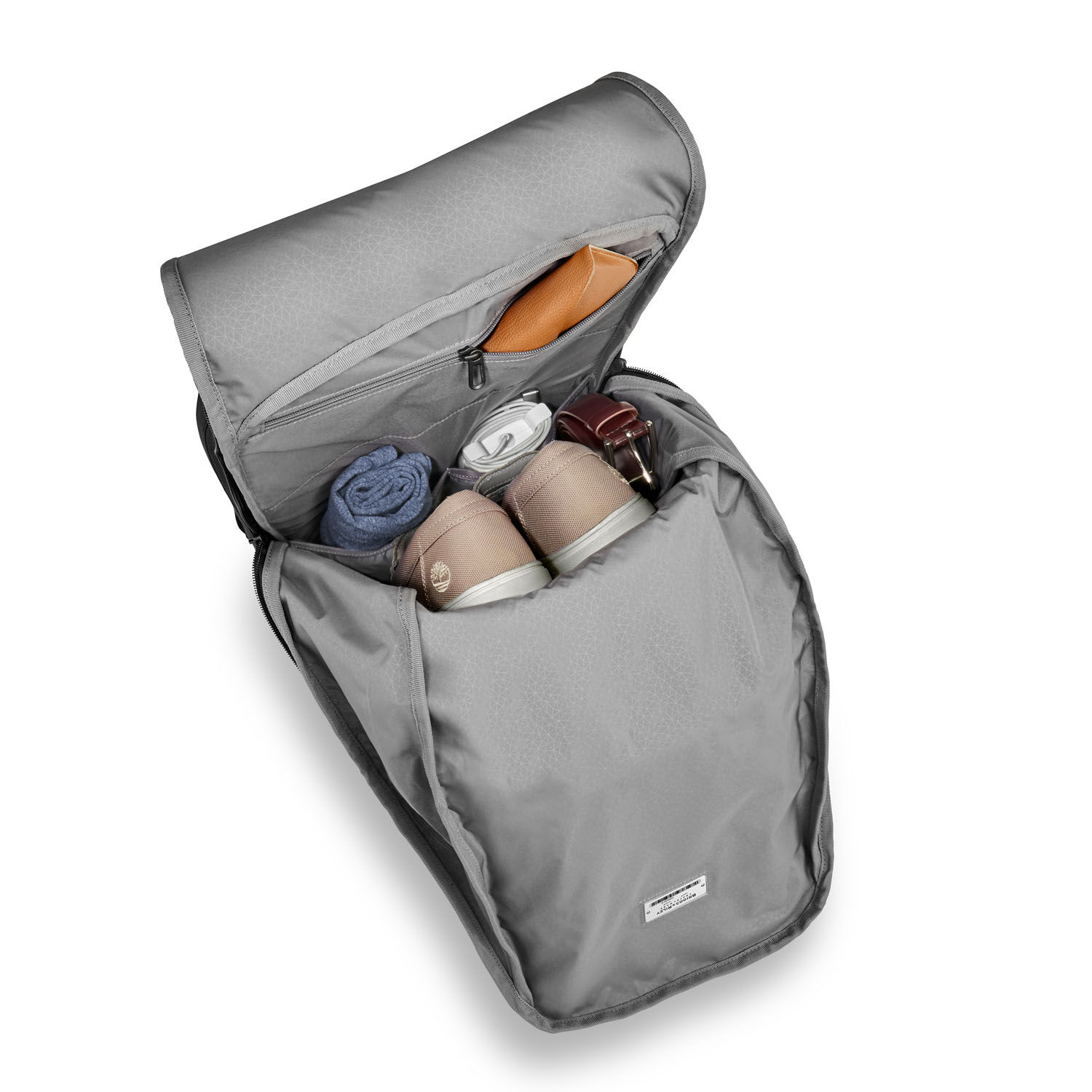 Briggs & Riley Delve Large Fold-Over Backpack Black Briggs & Riley Delve Large Fold-Over Backpack Black